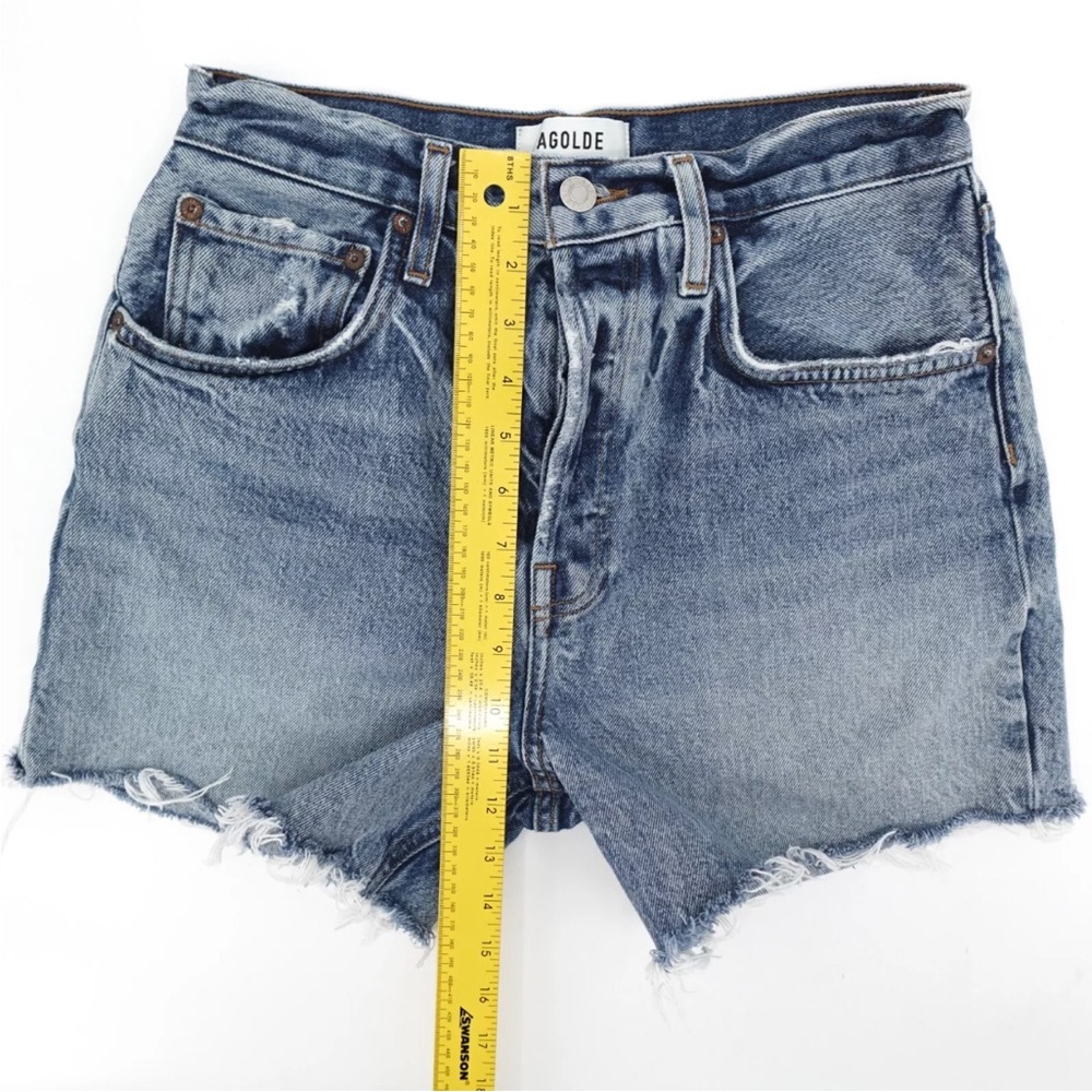 Agolde Jean shorts cutoff Riley - Picture 5 of 5